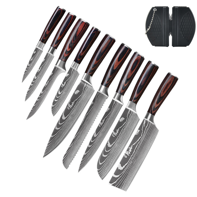 9Pcs knife set
