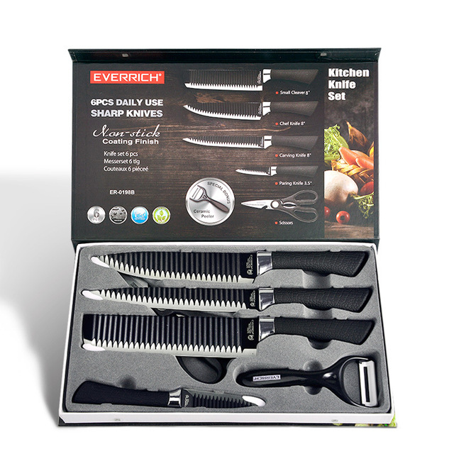 6 Pcs knife set