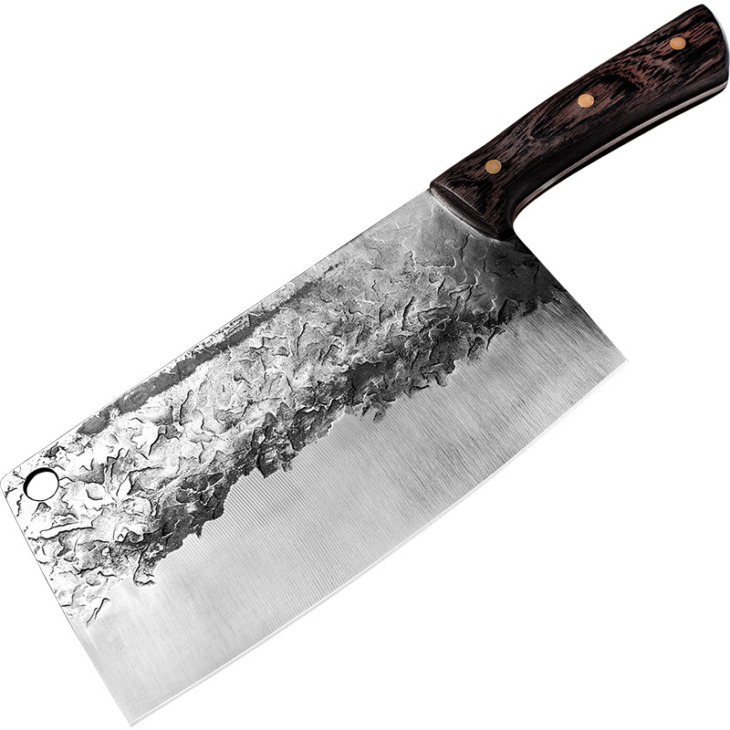Teljesen Kézzel Készített Konyhai Kés 5Cr15 Rozsdamentes Acél Kovácsolt Kés Wenge 58Hrc Darabolás Szeletelő Séf Kések Kínai Konyhai Szerszámok - Image 6