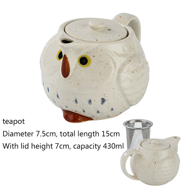 White teapot 430ml