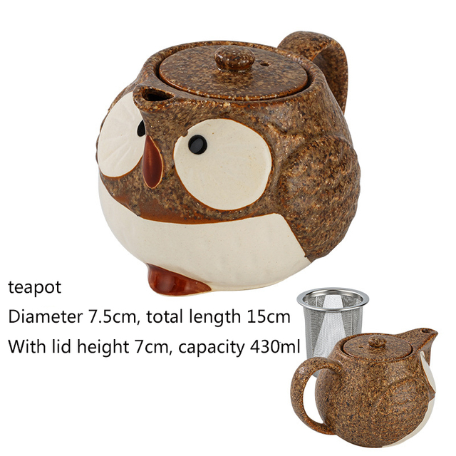 yellow teapot 430ml