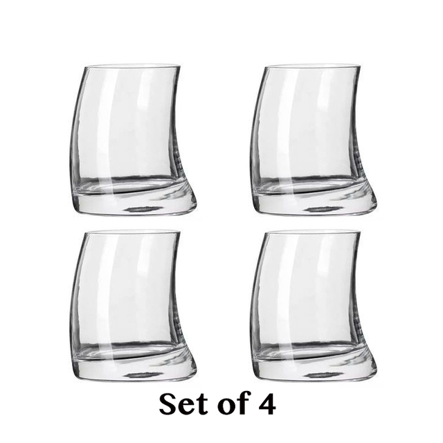 Clear set of 4