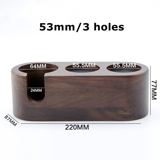 53mm 3 holes Walnut