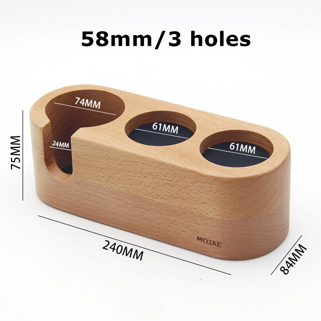 58mm 3 holes Beech