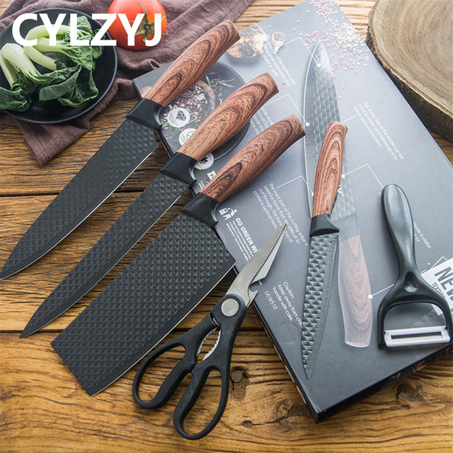 6 Pcs knife set