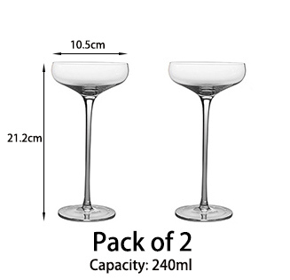 Clear set of 2