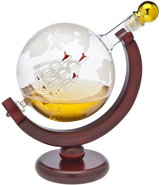 Decanter gold lid