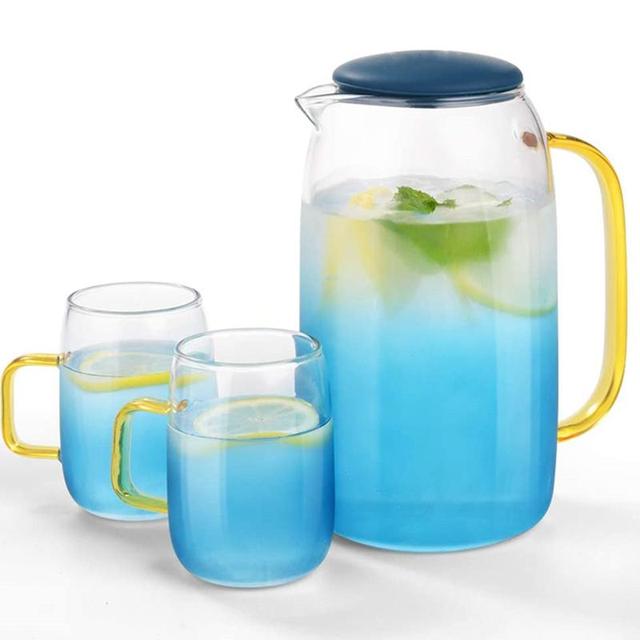 1Pitcher with 2Cups