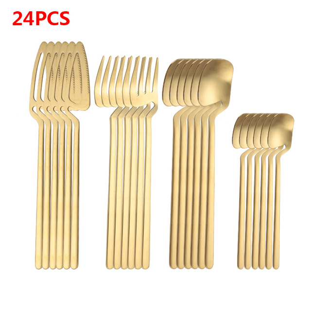 24pcs gold