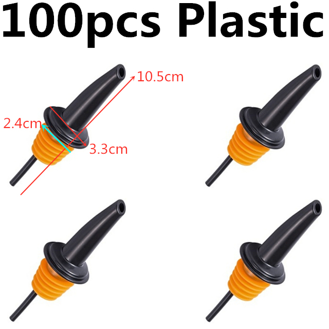 100pcs plastic