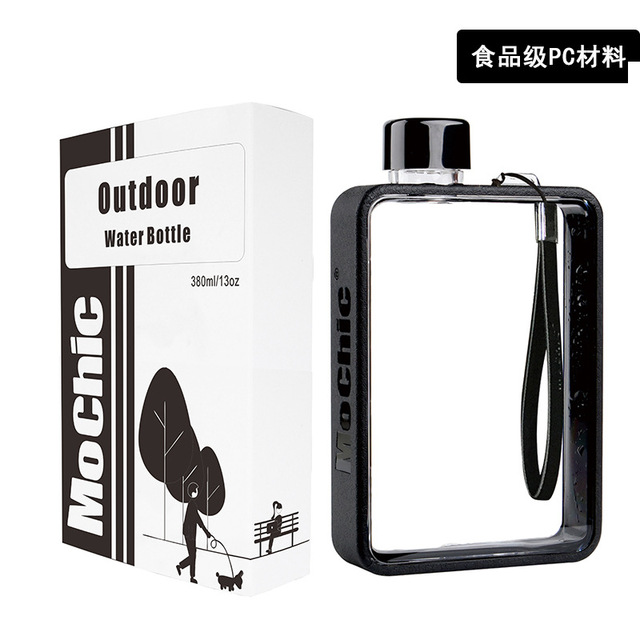 A5 FLAT BOTTLE BLACK