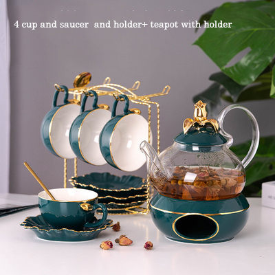 4 Cup and teapot set
