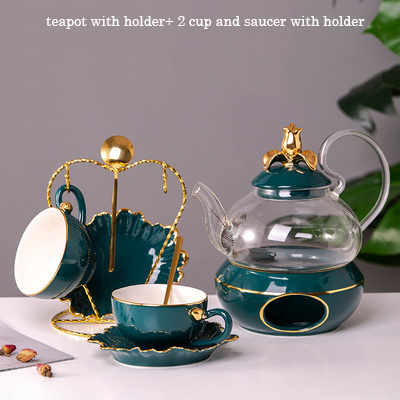 2 cup and teapot set
