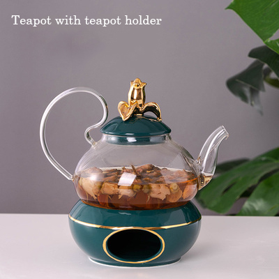 teapot and holder