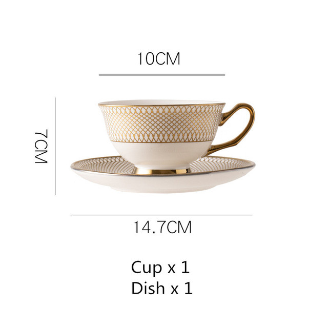 Cup and dish