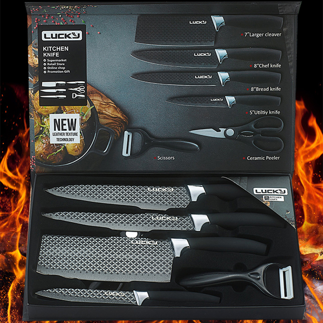 6 Pcs knife set