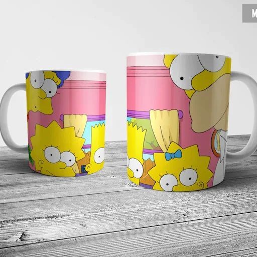 The Simpsons Mug Cup model1