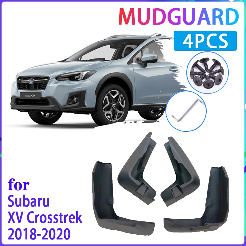 4 Pcs Sárvédő Fedél Subaru Xv Crosstrek 2018 2019 2020 Sárvédő Csobbanásvédők Sárvédő Sárvédők Automatikus Kiegészítők