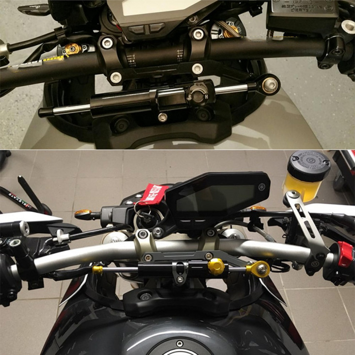A Kawasaki Z900 Z 900 Z900Rs Z 900Rs 2017 2018 2019 2020 Cnc Állítható Motorkerékpár Kormány Stabilizátor Lengéscsillapító Konzol Tartó Készlet