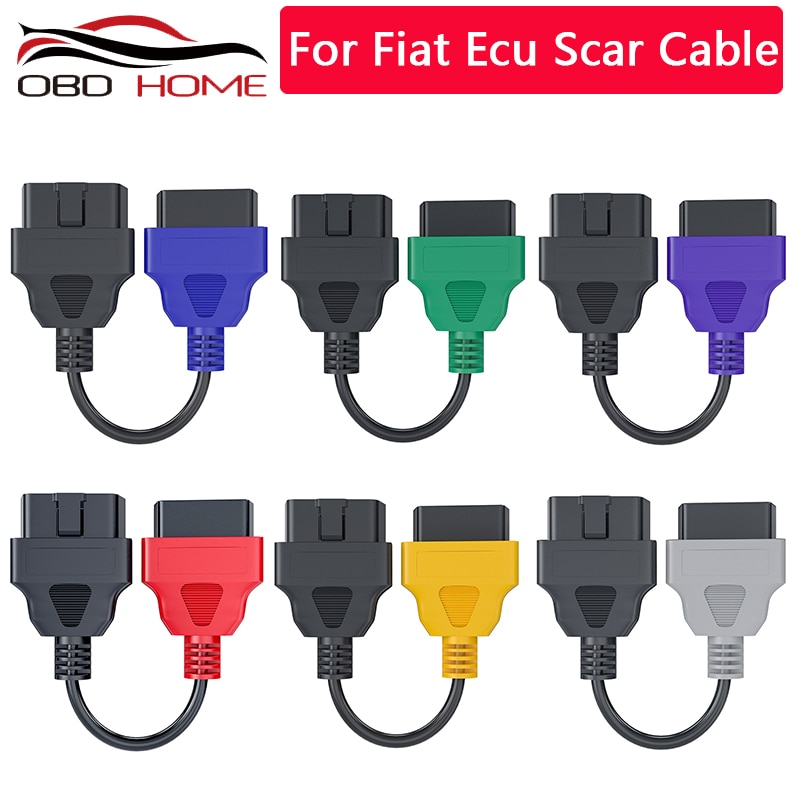 Fiatecuscan Adapterhez Obd Obd2 Csatlakozó Multiecuscan Abs Légzsák ...