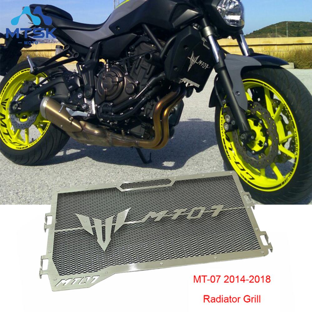 Mt-07 2014 2015 2016 2017 2018 A Yamaha Mt 07 Mt07 Motorkerékpár Hűtővédő Burkolata Rács Védőrács Védő