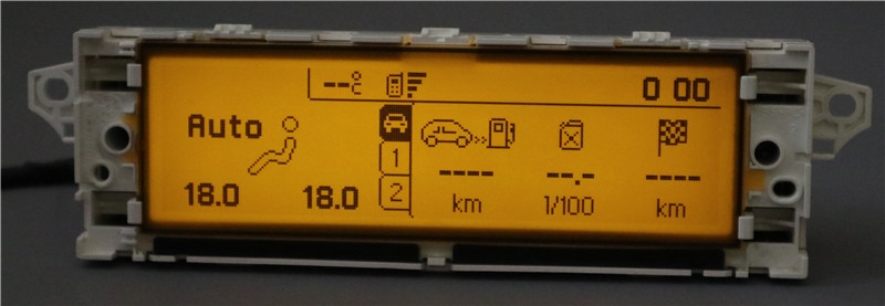 Monitor Kijelző Képernyő Usb Bluetooth Képernyő Angol Francia 12 Tűs Interfész Tok Peugeot 407 408 307 Sega Triumph C5