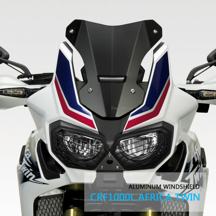 Motorkerékpár Tartozékok Szélvédő Szélvédő Szélvédő Képernyővédő Fék Honda Crf1000L Africa Twin Crf 1000 L 2016 - 2019