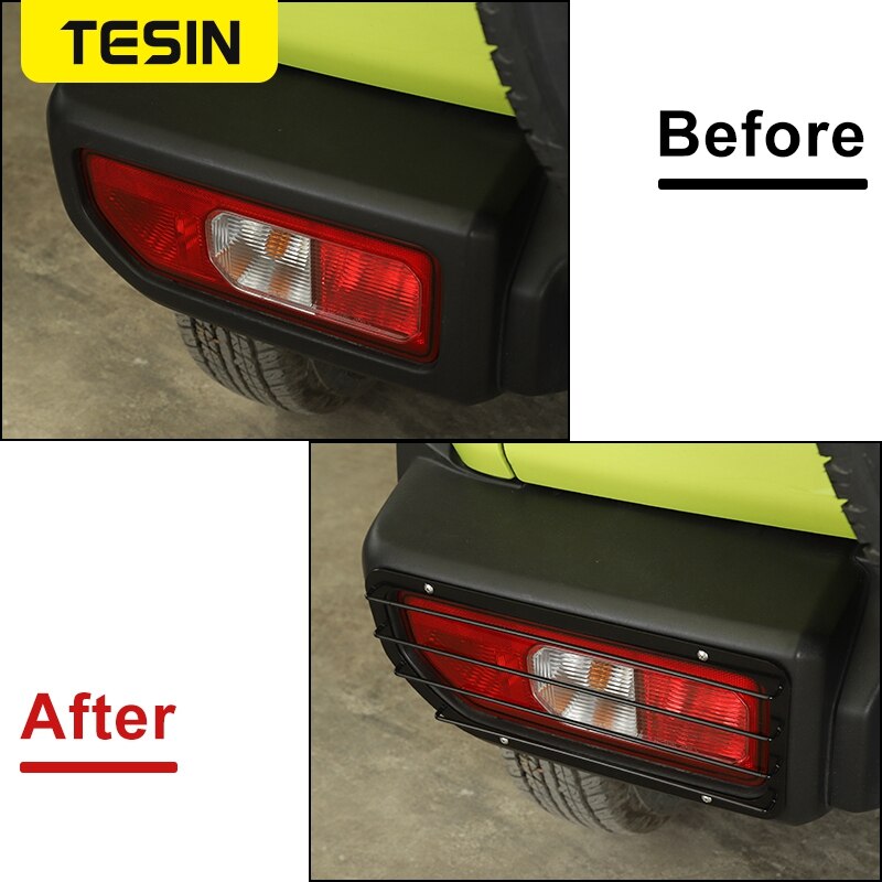 Tesin Lámpatestek Suzuki Jimny 2019 Autó Hátsó Lámpa Burkolat Hátsó
