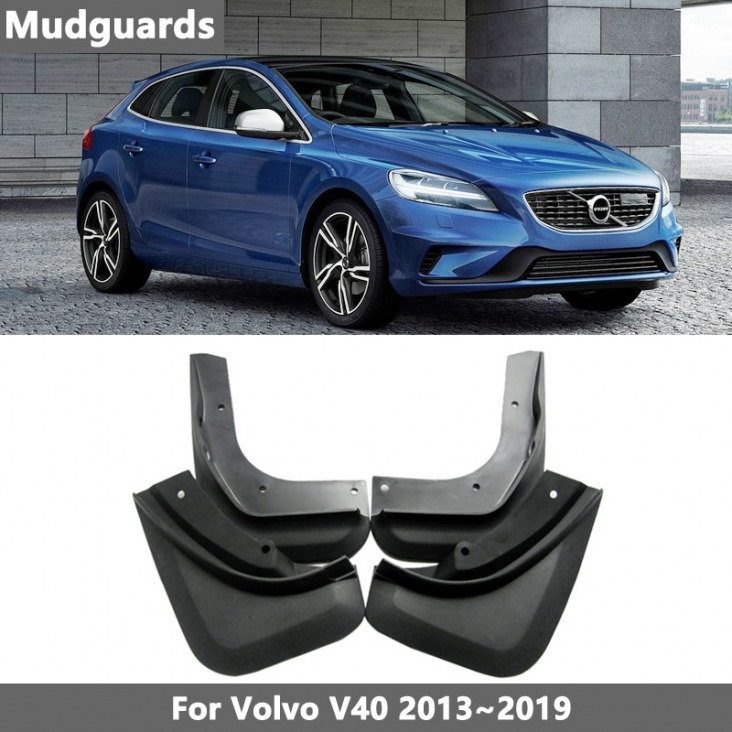 Sárvédő Volvo V40 Hatchback 2013-2019 2014 2015 2016 2017 2018 Autó Sárfedél Sárvédő Sárvédők Sárvédő Sárvédők Sárvédők