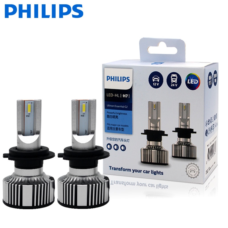 Philips Ultinon Essential G2 Led Lámpa Fényszóró Izzó H700 Motorkerékpár Ködlámpa 12V 24V Kompatibilitás 20W