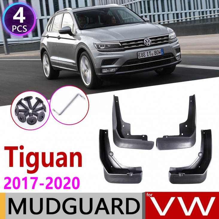 4 Db Autós Sárvédő A Volkswagen Vw Tiguan 5N 2017 2018 2019 2020 Mk2 Sárvédő Sárvédő