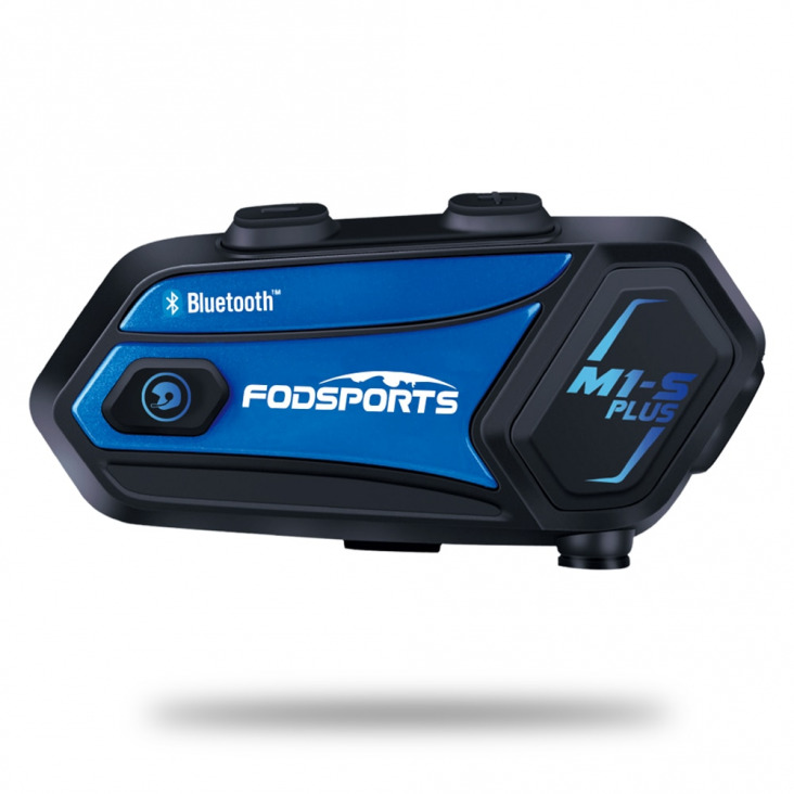 Fodsports M1-S 8 Versenyző Számára Vízálló Vezeték Nélküli Bluetooth Headset Intercomunicador Zene Megosztása