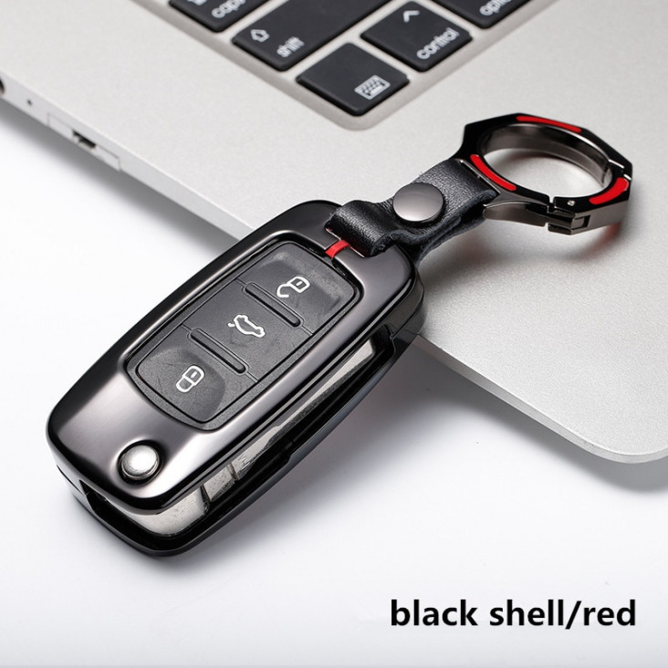 Cink ötvözet védelem Autó kulcs tok Key Cover védelem tok Volkswagen Polo Tiguan VW Passat Shell Remote Styling