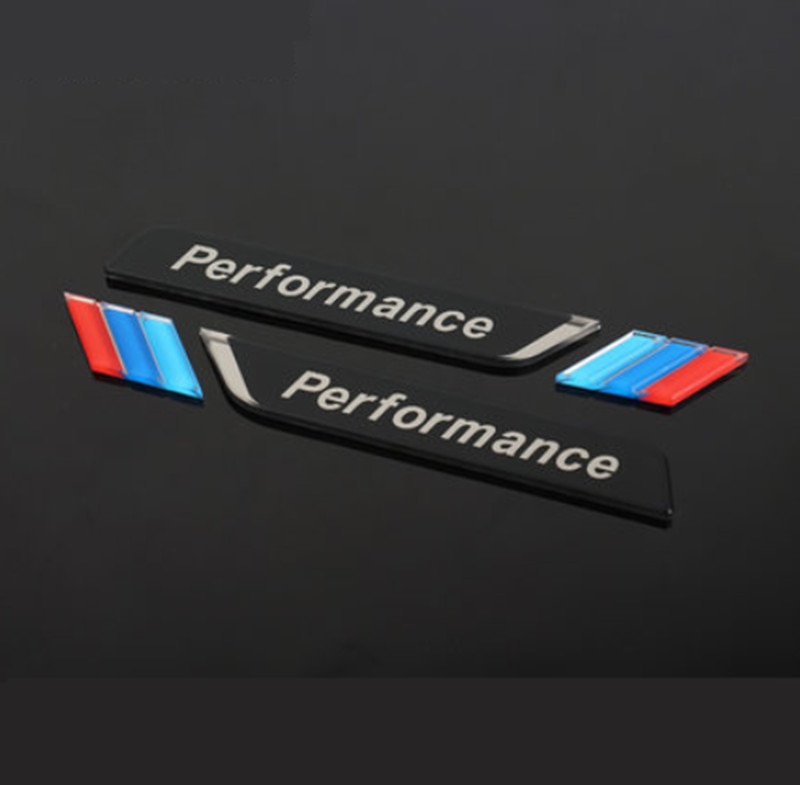 2X Akril autó matrica M Power Performance Matrica embléma matrica BMW M 1 3 4 6 7E ZX M3 M5 M6 TVONAL Car Styling kiegészítők