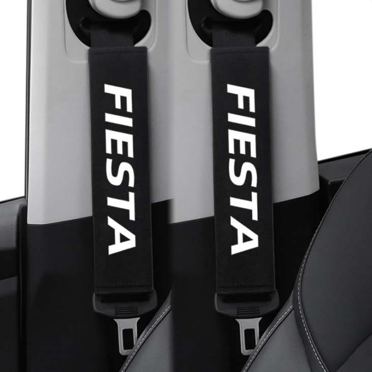 2db / szett Car Styling biztonsági öv vállpánttal Pad A Ford Fiesta Ecosport ESCORT Ülőhely Cover Autós kiegészítők