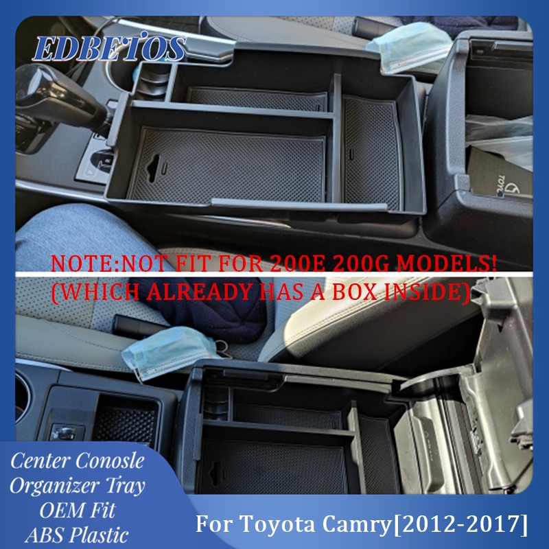 Kartámasz tároló Szervező tálca Toyota Camry 2012 2013 2014 2015 2016 2017 Kesztyűtartó szervező Toyota Camry kiegészítők