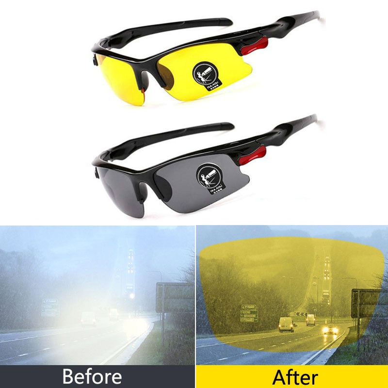 Autó Éjjellátó szemüveg Pilóta Goggles Polarizált napszemüveg Hyundai ix35 solaris kiemelő i20 Elantra Santa Fe tucson Getz