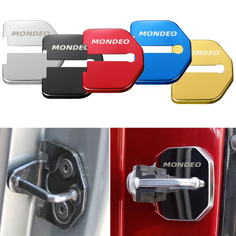 Car-Styling ajtózár védelme kiterjed Auto emblémák tok Ford Mondeo kiegészítők