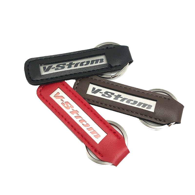 Suzuki VSTROM VSTROM DL650 kulcstartó bőr kulcstartó Fashion Metal kulcstartó Motorkerékpár kulcstartó kulcstartó kulcstartó Ajándék