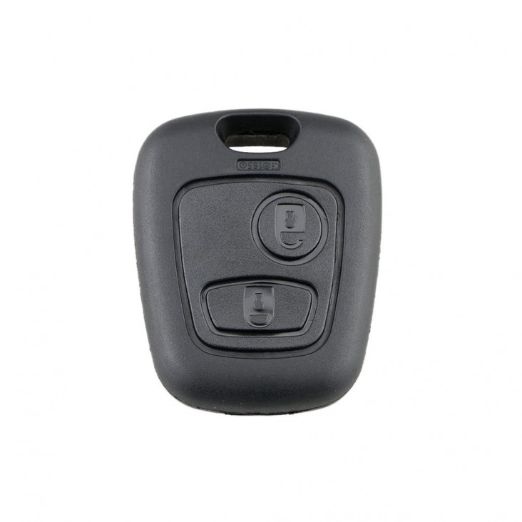 Nieuwe 2 Knoppen Vervanging Remote Leeg Autosleutel Shell FOB Case Voor Peugeot 206 307 107 207 407 Geen penge auto Key Case