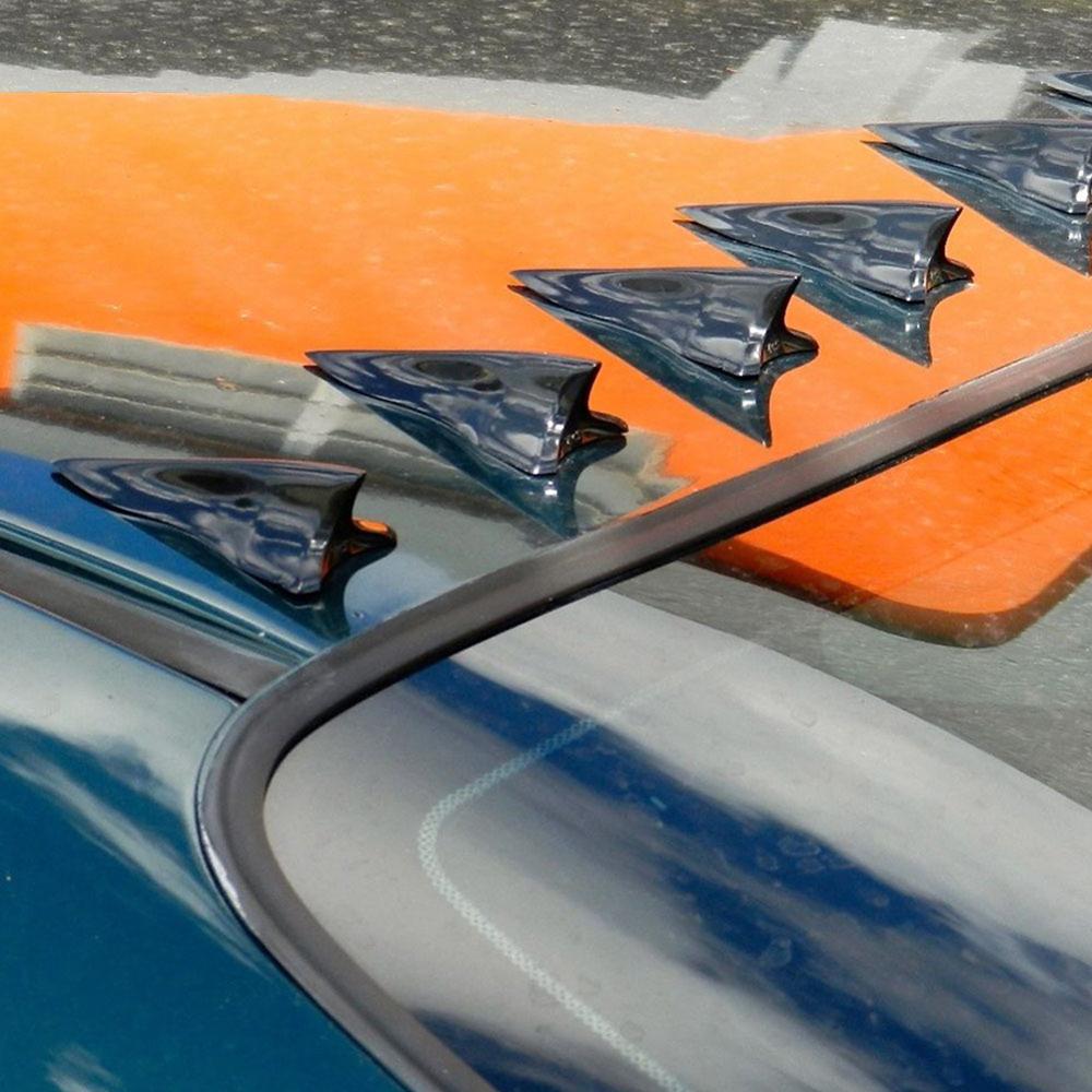 1db Shark Fin Paste diffúzor Vortex generátor test dekoráció Autó antenna Fit For tető Tail Spoiler lökhárító
