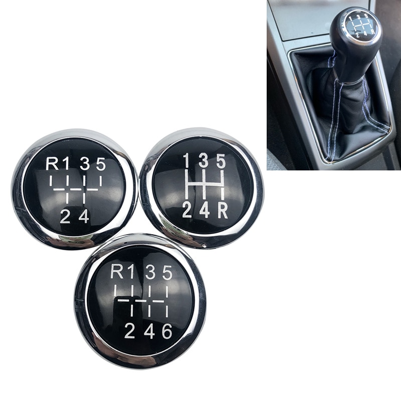 5/6 sebesség Automatikus Pookknop Emblem Badge Cap Top Cover Voor Vauxhall Astra H Iii Corsa D 2004-2010 Auto Styling tartozékok
