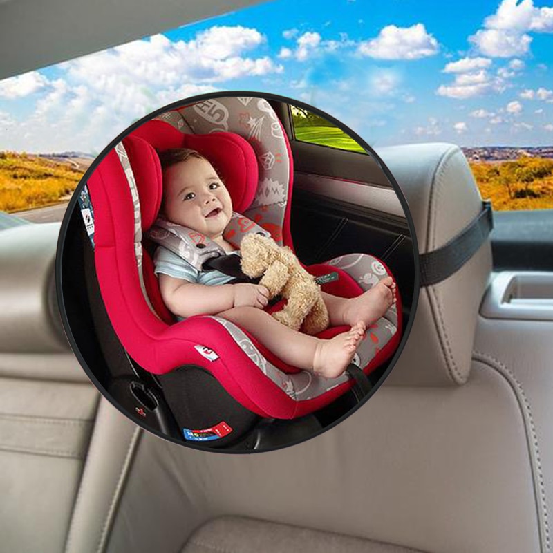 Baba Car Mirror Car Safety Nézet Vissza Seat Tükör Baba Szembenézni Hátsó Ward Infant Care tér Biztonsági gyerekek Monitor 17 * 17cm
