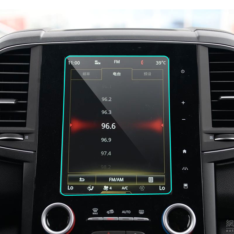 New Car GPS navigáció edzett üveg képernyő védőfólia Renault Koleos 2017