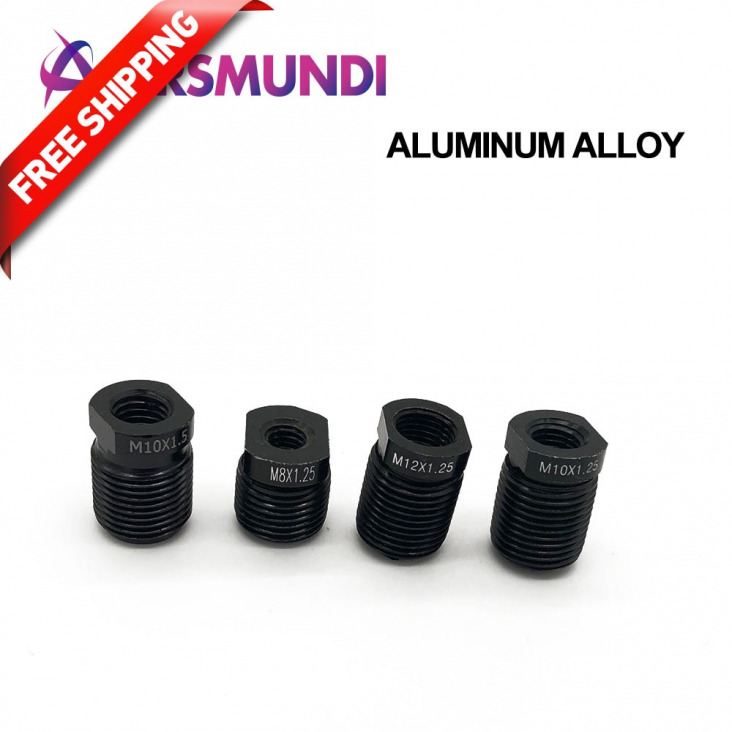 alumínium ötvözet váltógomb adapter belső menettel M8 * 1,25 / M10 * 1,25 / M10 * 1,5 / M12 * 1,25 univerzális gombot