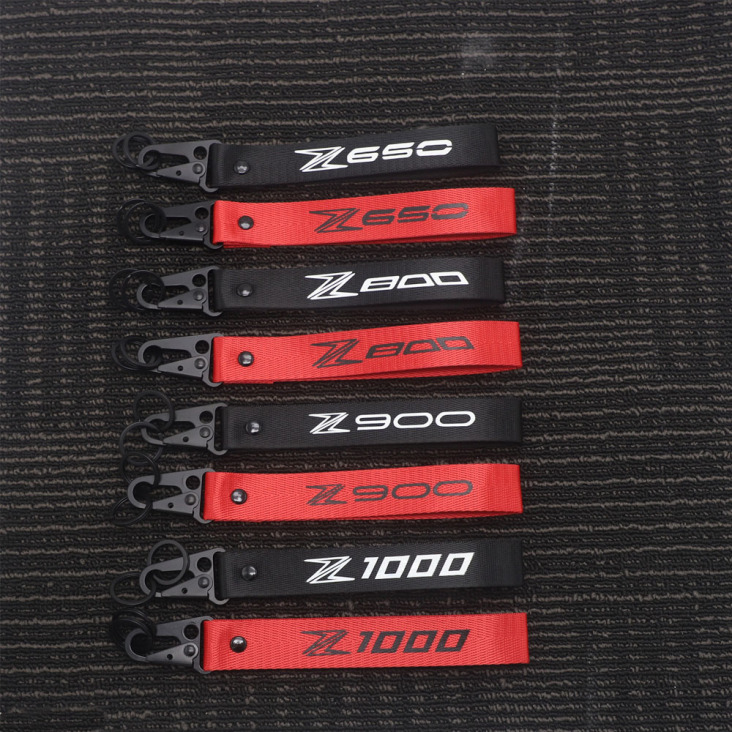 3D kulcstartó Chain Gyűjtemény kulcstartó Kawasaki Z1000 Z800 Z650 z900 Motorkerékpár Key Ring Key