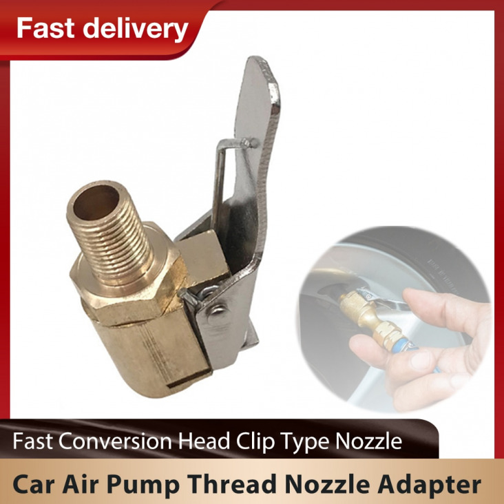Autó Air Pump Menet Fúvóka adapter Car szivattyú tartozékok gyors átalakítás Head Clip típusa Fúvóka Autós kiegészítők