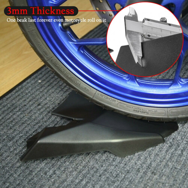 Motorkerékpár Első Kerék Hugger Sárvédő Fedél Csőr Orrvédő Honda XAdv