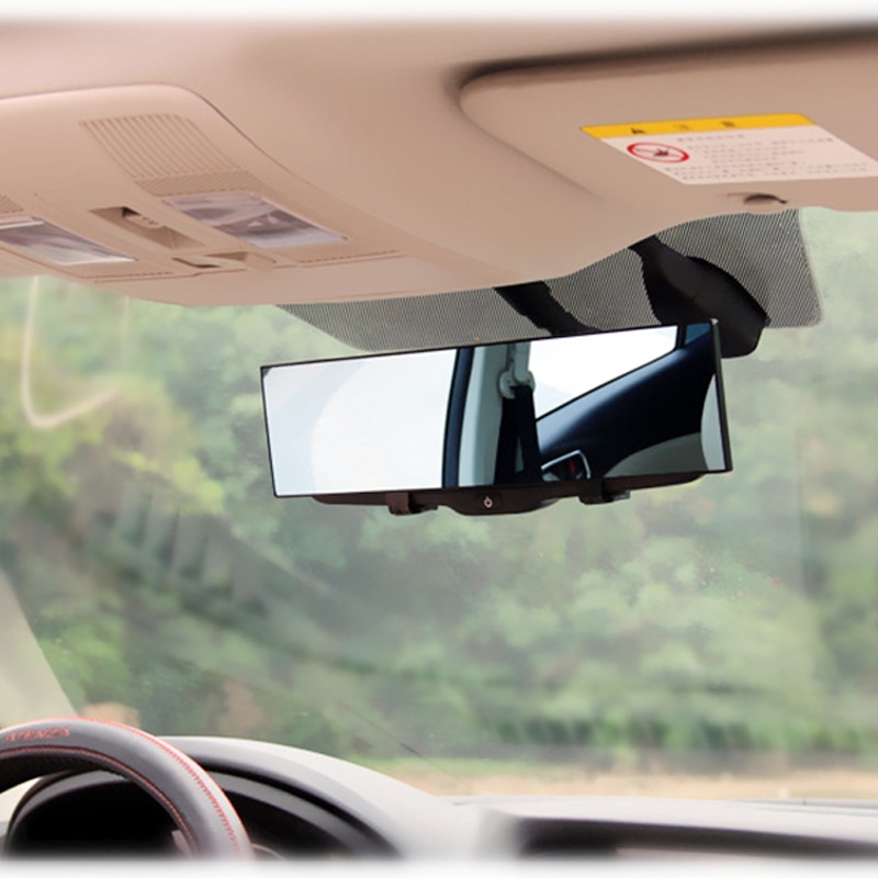 Panorámás visszapillantó tükör Universal Wide Angle visszapillantó tükör szívó szerelés autó belső visszapillantó tükör Tükör