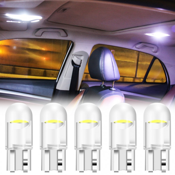 T10 W5W LED-es autós Turn Side Rendszámtábla világítás izzóját Skoda octavia gyors A2 A4 A5 A7 karoq fabia Kodiaq Tesla Model 3